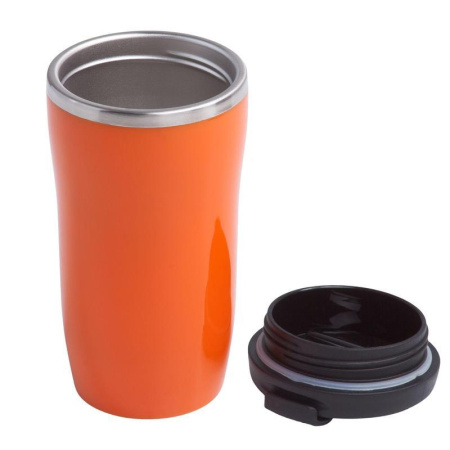 Термостакан Underway 250 мл оранжевый/черный