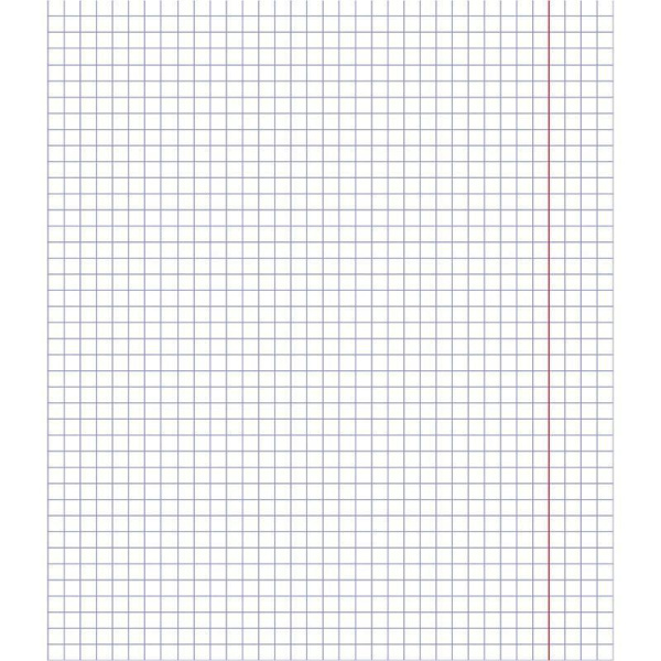 Тетрадь школьная голубая №1 School Отличник А5 24 листа в клетку (10 штук в упаковке)