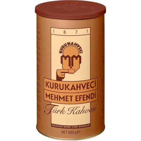 Кофе молотый Kurukahveci Mehmet Efendi 500 г (железная банка)