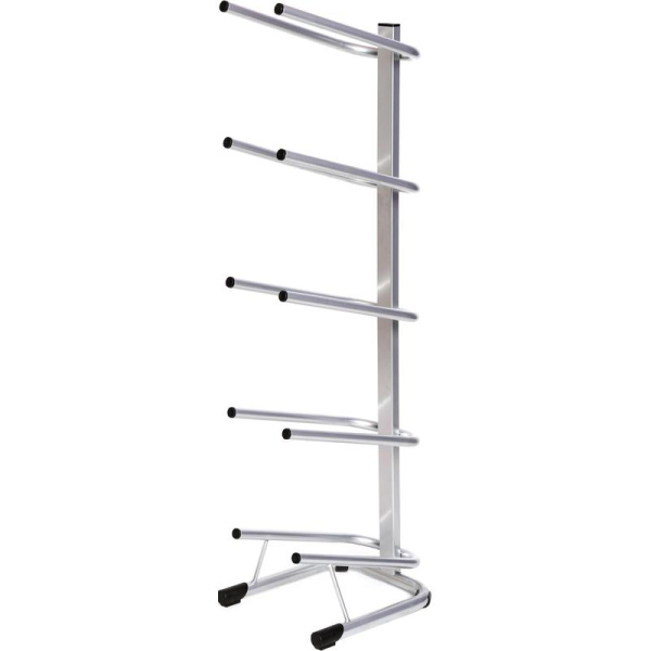 Стеллаж для бутилированной воды Бридж-5 на 5 тар по 19л серый