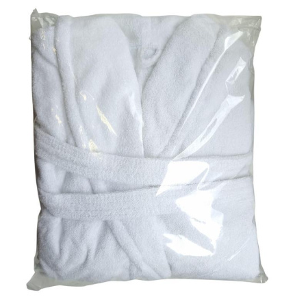 Халат махровый размер 60-64 (4XL) белый