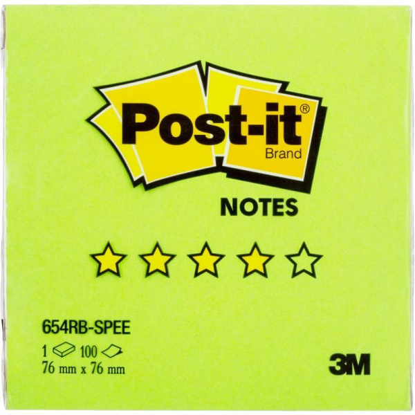Стикеры Post-it 76x76 мм Весенняя радуга 100 листов