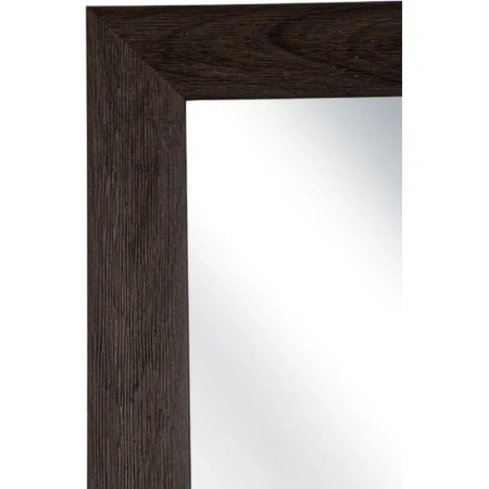 Зеркало настенное Комус Мебель НБ70 (венге, 600х1400 мм)