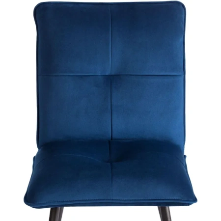 Стул обеденный Комус Мебель Flip синий (ткань, металл)