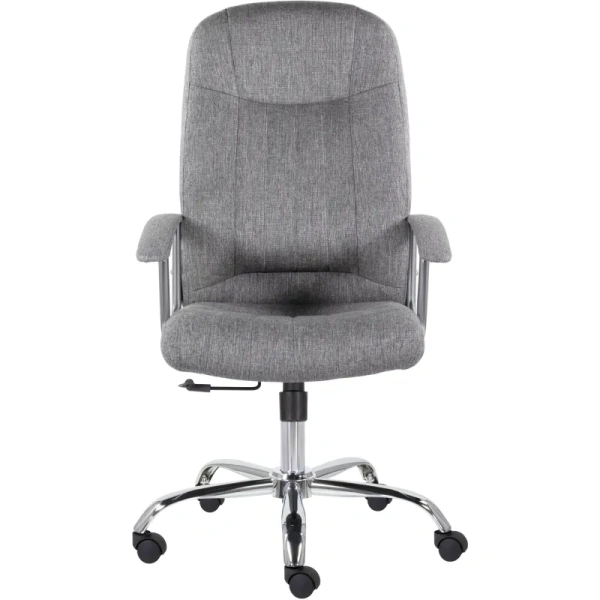 Кресло для руководителя Easy Chair СН-277 Бостон серое (ткань, металл)