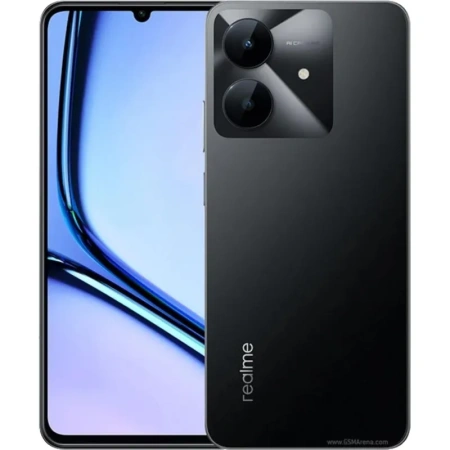 Смартфон Realme Note 60х RMX3938 4+128 ГБ чёрный (6941764448995)
