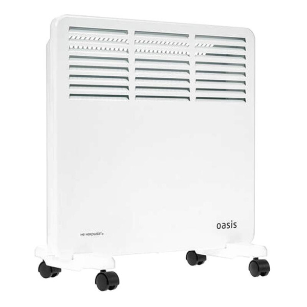 Конвектор Oasis VK-10 белый (1000 Вт, с терморегулятором)