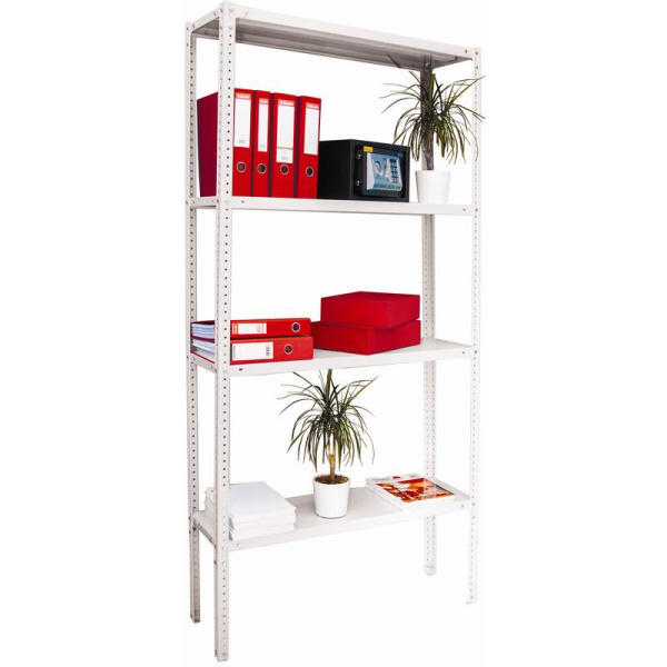 Стеллаж металлический Cobalt MC-15/47 (4 полки, 700x400x1500 мм)