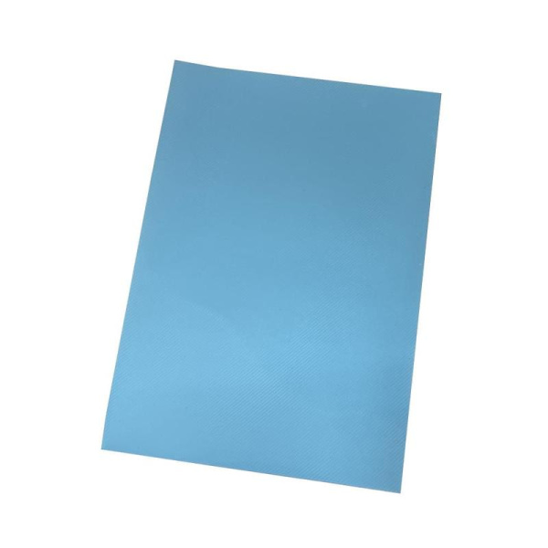 Обложки для переплета пластиковые GMP А4 400 мкм синие рифленые (50 штук  в упаковке)