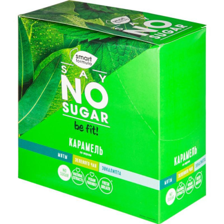Карамель Smart Formula Освежающий бриз 60 г (10 штук в упаковке)
