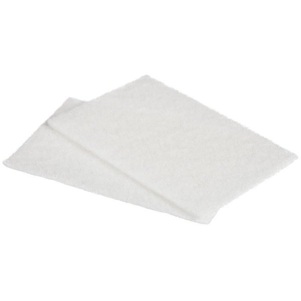 Пад ручной Taski Handpad Non Abrasive мягкий белый 225х150х5 мм 10 штук  в упаковке