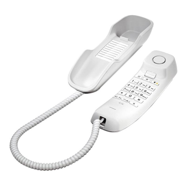 Телефон проводной Gigaset DA210 белый