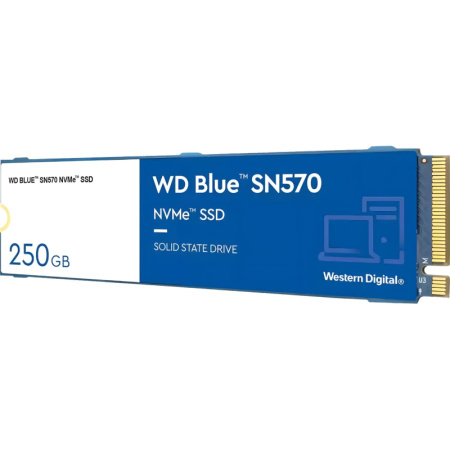 SSD накопитель Western Digital Blue SN570 250 ГБ (WDS250G3B0C)