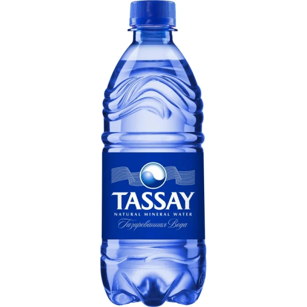 Вода минеральная Tassay столовая газированная ПЭТ 0.5 л