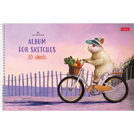 Альбом для рисования Hatber Узнай себя А4 30 листов (обложка в  ассортименте)