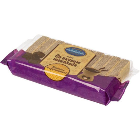 Вафли Коломенские с шоколадным вкусом 220 г
