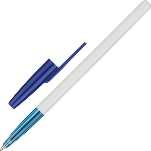 Ручка шариковая Attache Name me! синяя (толщина линии 0.5 мм, 12 штук в наборе)