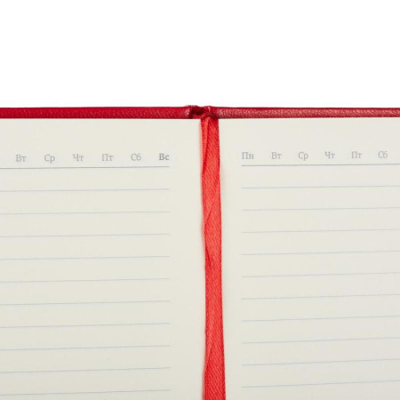 Ежедневник недатированный Bruno Visconti Megapolis искусственная кожа А5  160 листов красный (142x214 мм) Ежедневник недатированный Bruno Visconti Megapolis искусственная кожа А5  160 листов красный (142x214 мм)