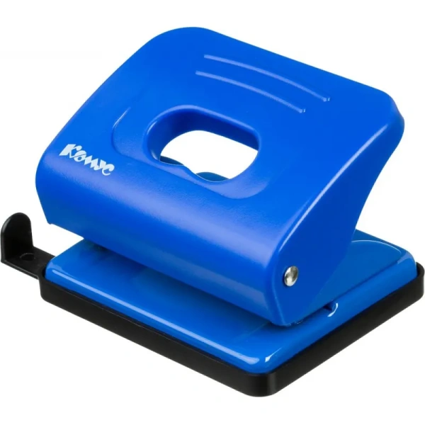 Дырокол Комус Prima 6325 до 20 листов синий с линейкой Дырокол Комус Prima 6325 до 20 листов синий с линейкой