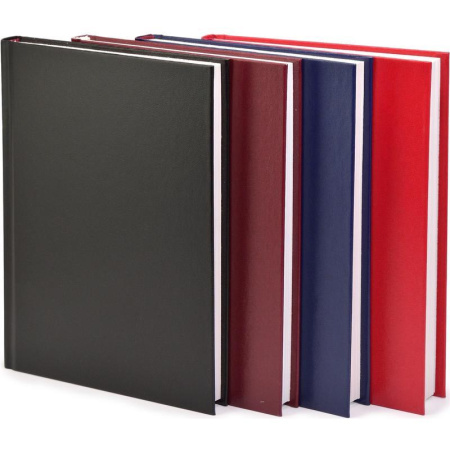 Ежедневник недатированный Attache Ideal New искусственная кожа A5+ 136  листов красный (146х206 мм)