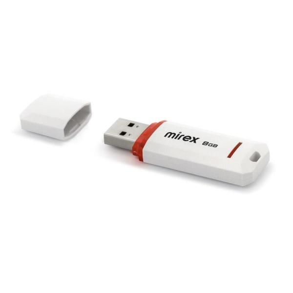 Флешка USB 2.0 8 ГБ Mirex Knight (13600-FMUKWH08)