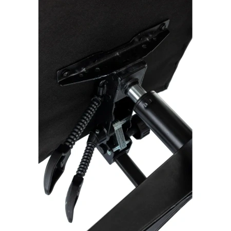 Кресло игровое Easy Game EG-907 чёрное/серое (экокожа, пластик)