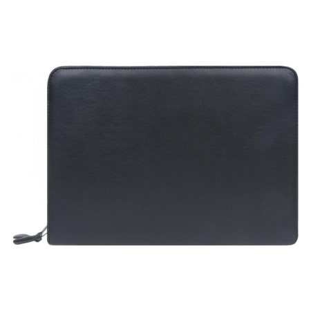 Папка деловая Alliance из искусственной кожи черного цвета