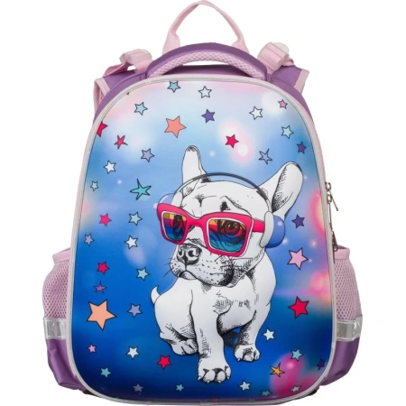 Ранец Комус Класс 3D Pug Dog с двумя отделениями