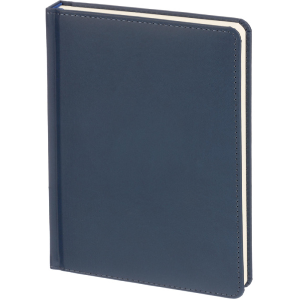Ежедневник недатированный Attache Classic искусственная кожа тиснение А5  136 листов синий