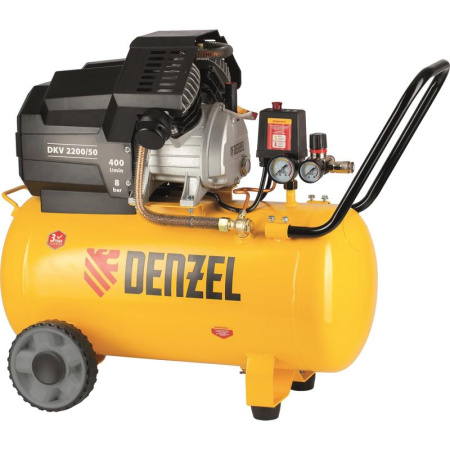 Компрессор воздушный Denzel DKV2200/50
