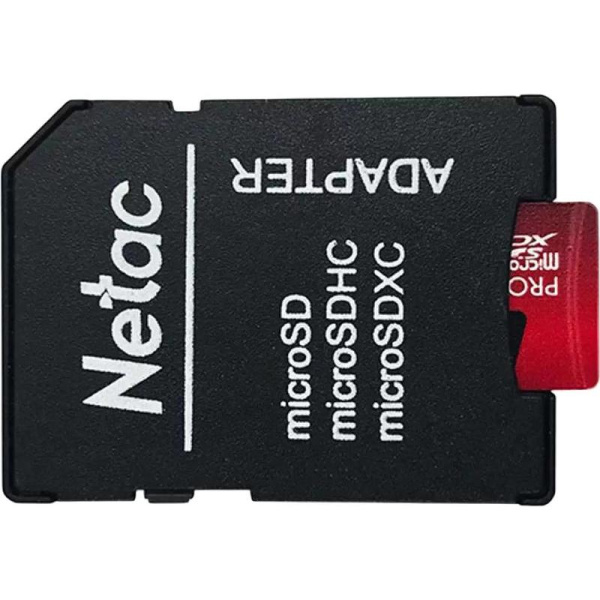 Карта памяти 32 ГБ microSDHC Netac P500 Extreme Pro UHS-I U1  (NT02P500PRO-032G-R)