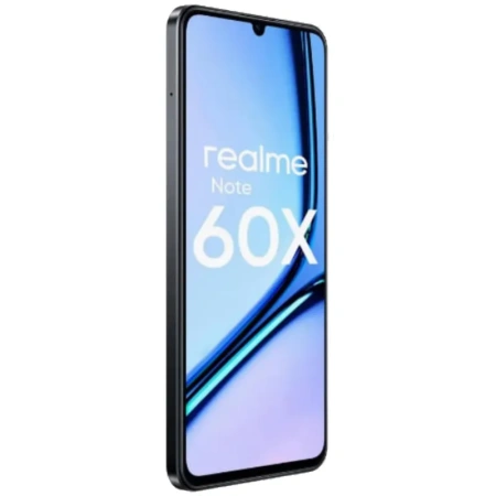 Смартфон Realme Note 60х RMX3938 4+128 ГБ чёрный (6941764448995)