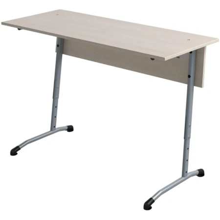 Парта растущая двухместная Гармония шамони светлый/серый рост 3-7