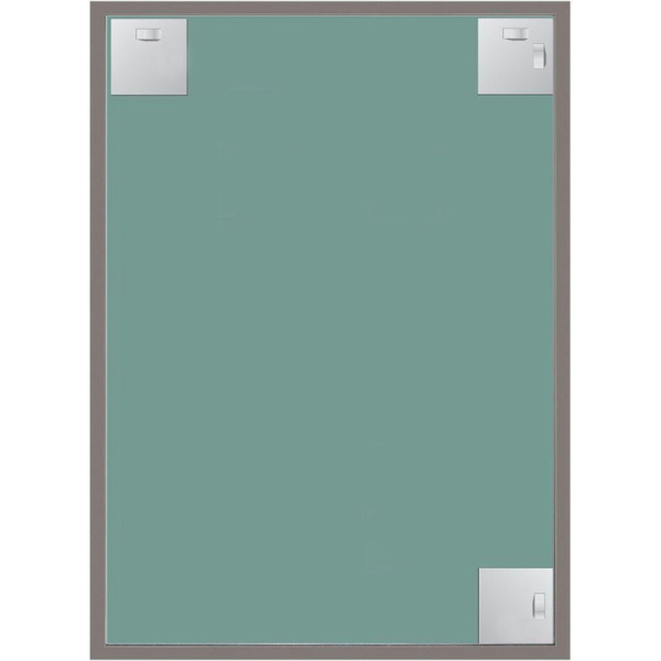 Зеркало настенное Комус Мебель (тёмно-серый, 540х740 мм)