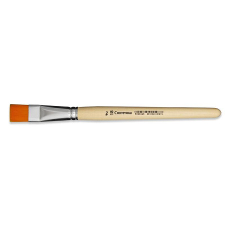 Кисть №1 School синтетика плоская №18