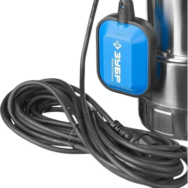 Насос дренажный для грязной воды Зубр Профессионал НПГ-Т3-750-С