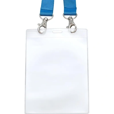 Бейдж Комус вертикальный 163х114 мм без держателя (размер вкладыша:  142х110)