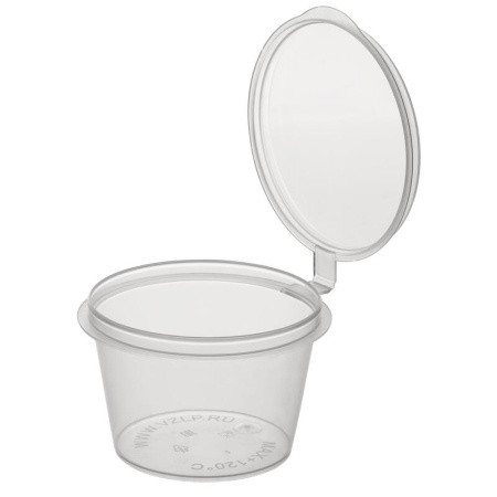 Соусник одноразовый с крышкой 42 мм 30 мл (2300 штук в упаковке)