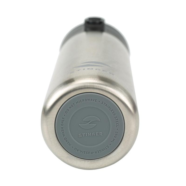 Термокружка Stinger 350 мл серебристая