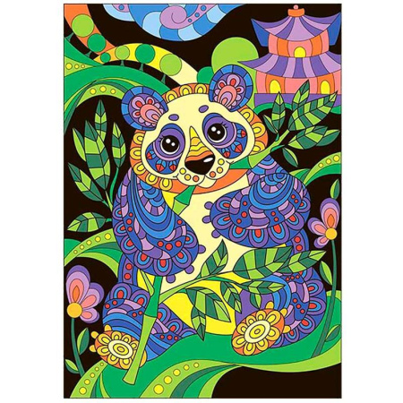 Картина по номерам Lori Панда