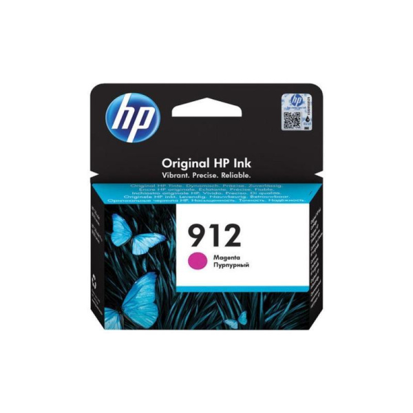 Картридж струйный HP 912 3YL78AE пурпурный оригинальный