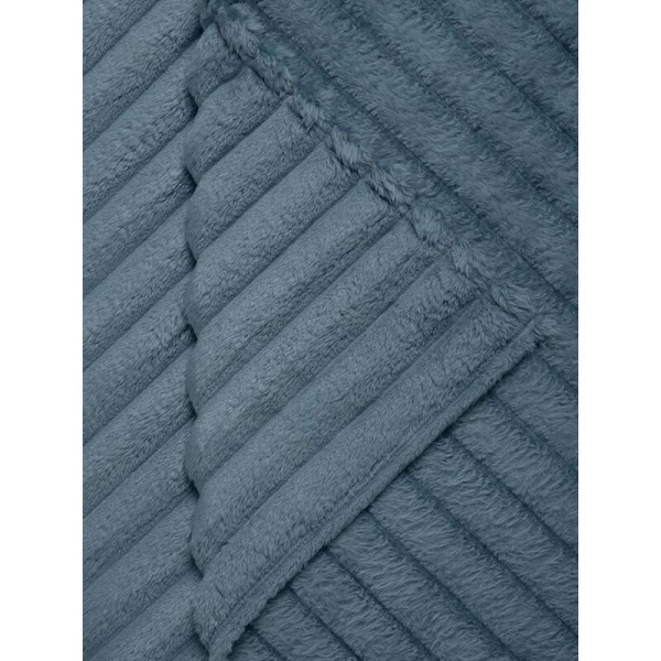 Плед Texrepublic Velvet фланель 200x200 см синий