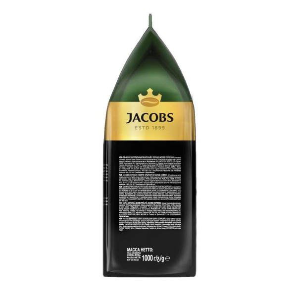 Кофе в зернах Jacobs Espresso 1 кг