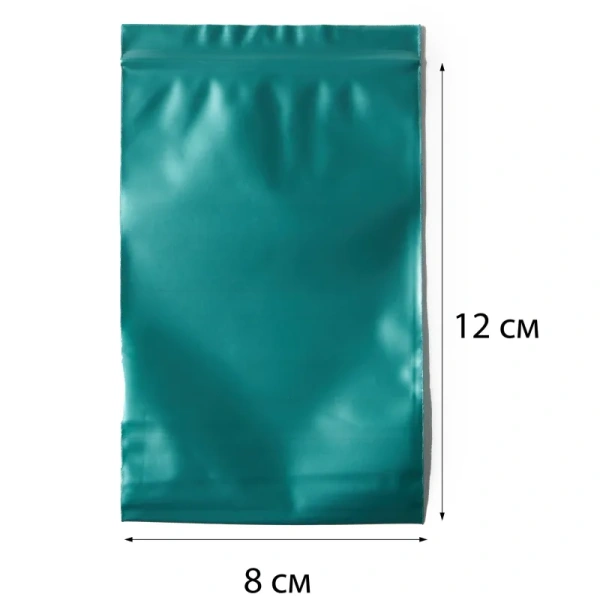 Пакет с замком zip-lock ПВД 10x15 см 60 мкм (100 штук в упаковке)