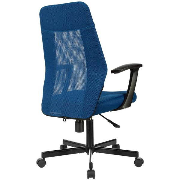 Кресло офисное Easy Chair 225 PTW синее (сетка/ткань, металл)