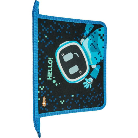 Папка для тетрадей №1 School Robot Hello А5 на молнии