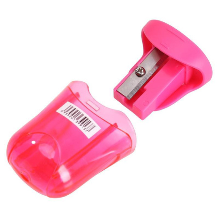 Точилка для карандашей Deli U-touch пластиковая с контейнером цвет  ассорти