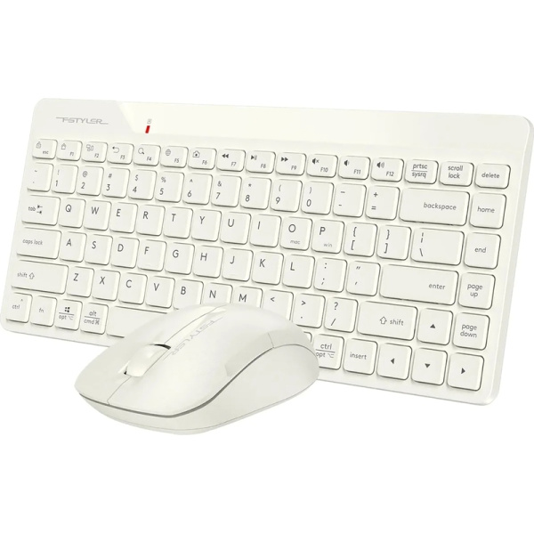 Комплект беспроводной клавиатура и мышь A4Tech Fstyler FG2200 Air 2  (FG2200 AIR2 BEIGE)