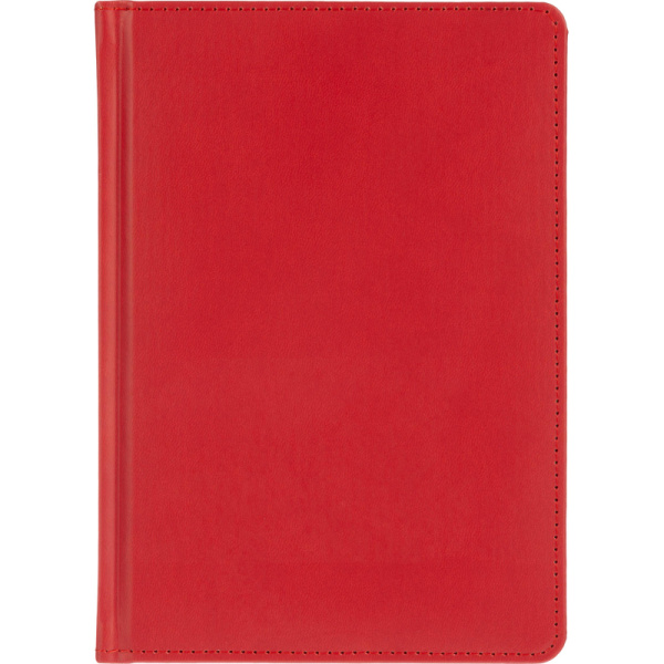 Ежедневник недатированный Attache Classic искусственная кожа тиснение А5  136 листов красный