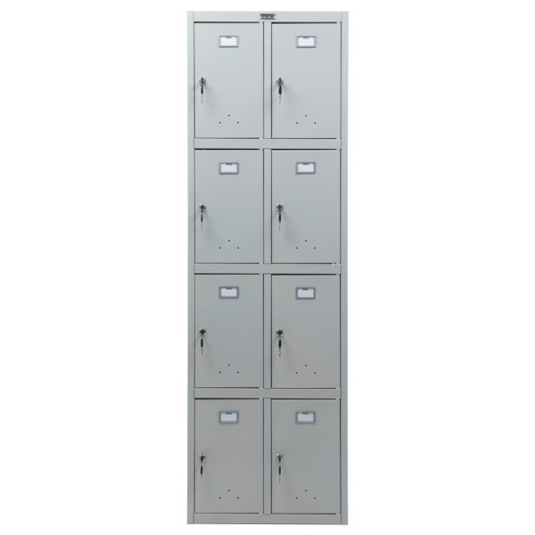 Шкаф для сумок Практик Стандарт LS-24 на 8 ячеек (575х500х1830 мм)